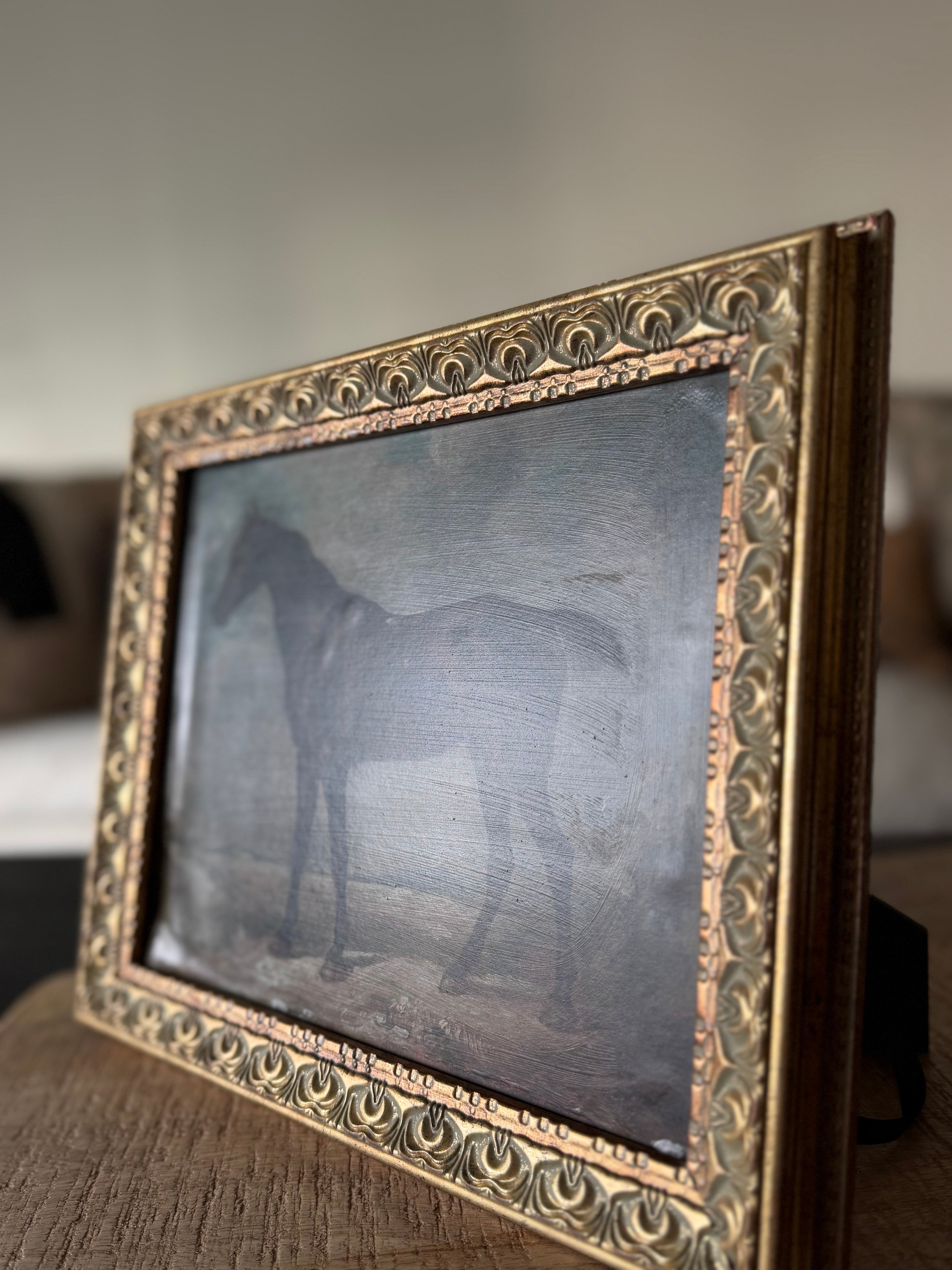 Dark Horse Large Gilded Frame Art 8x10