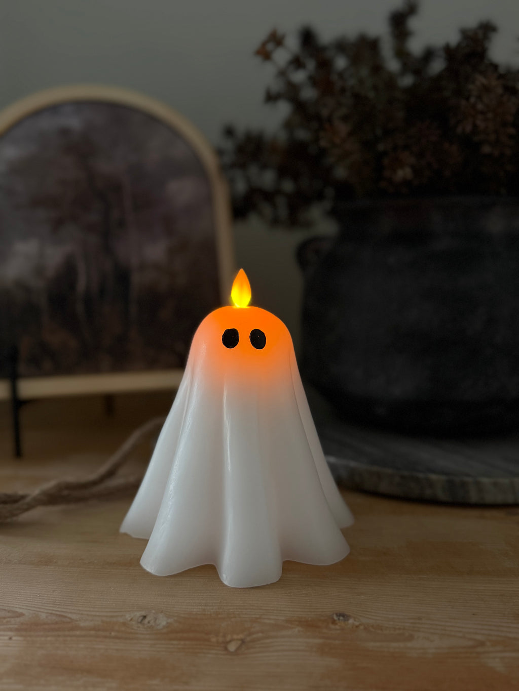 Remy the Ghost LED Candle