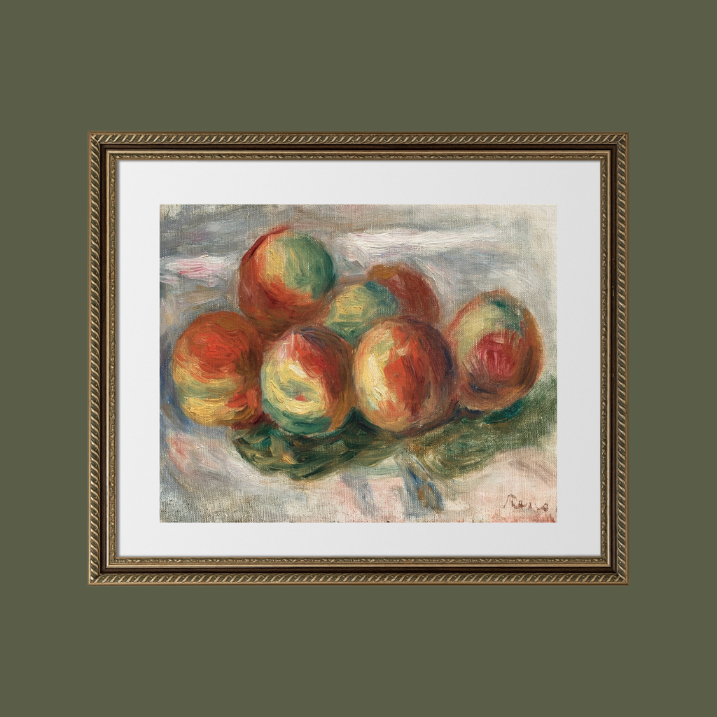 Heirloom Harvest Peaches Antique Art Print