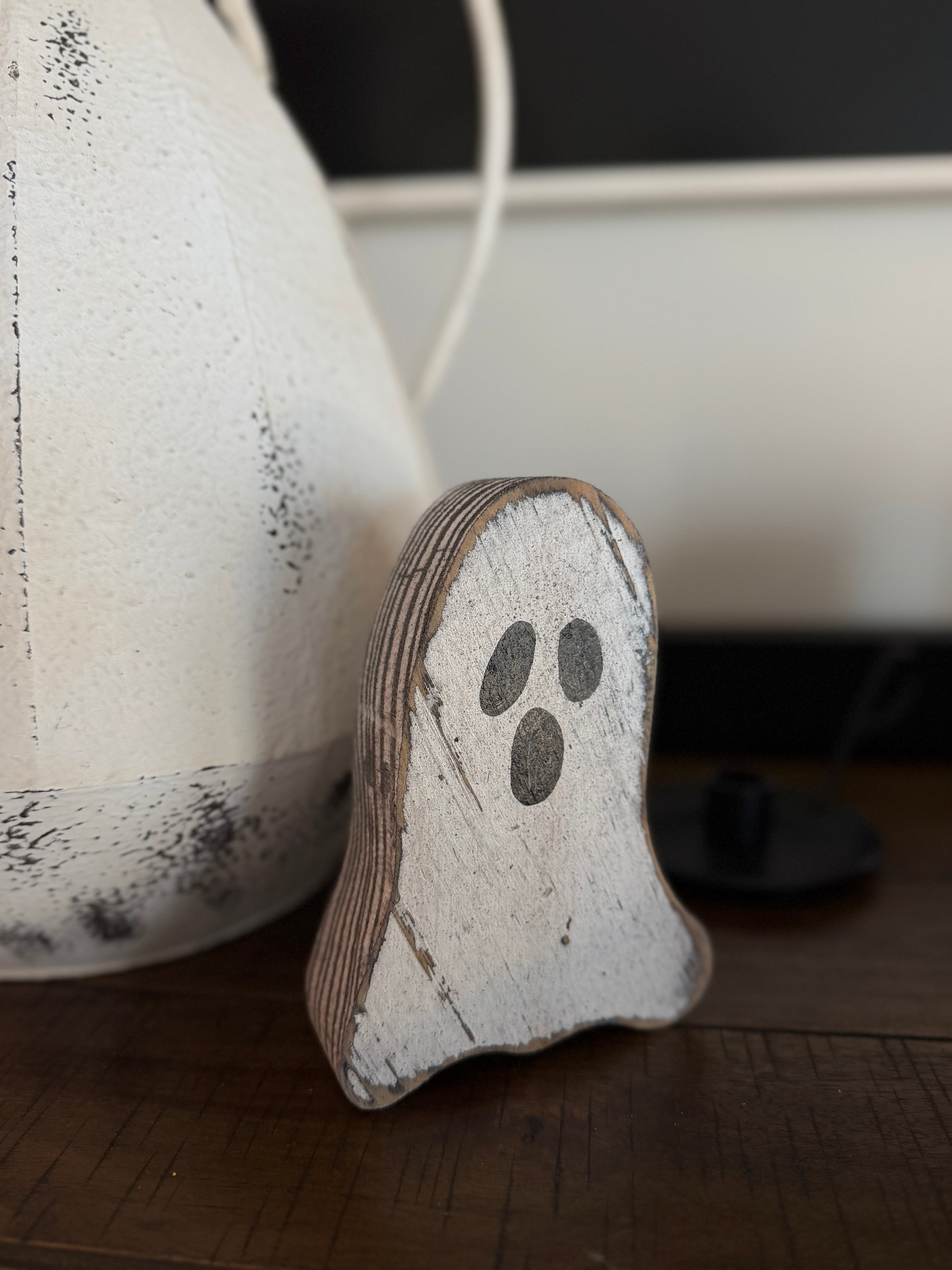Primitive Ghost Shelf Sitter Handmade
