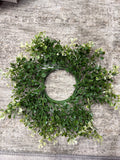 Cream Tipped Candle Ring 3”