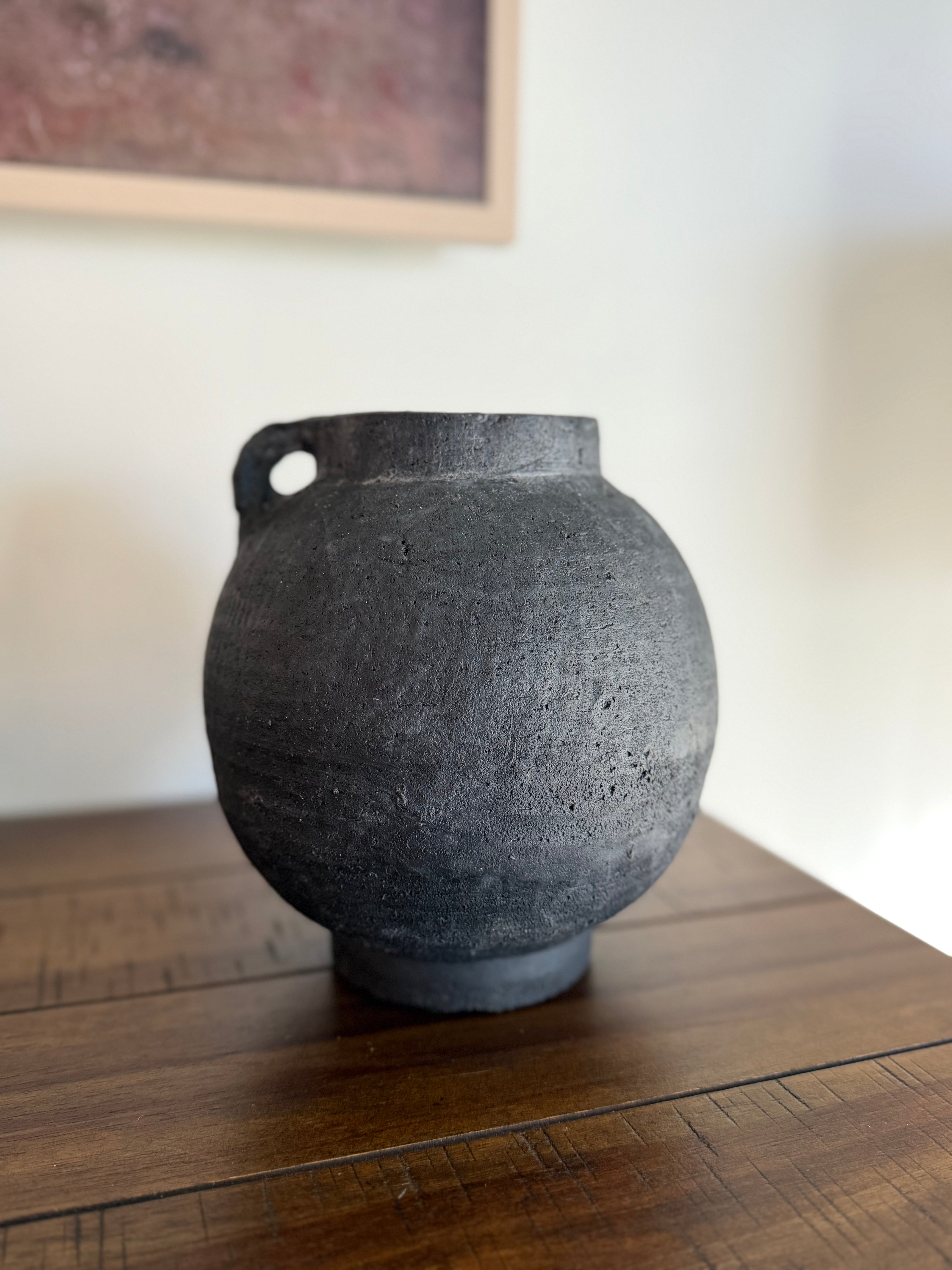 Bulbous Handle Vase, Small