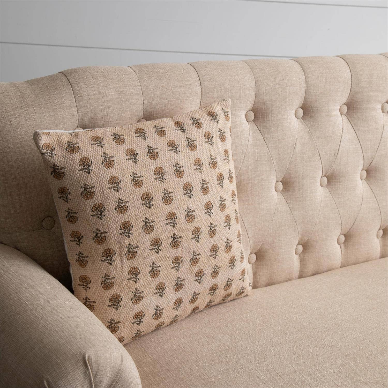 Anna Block Print Pillow
