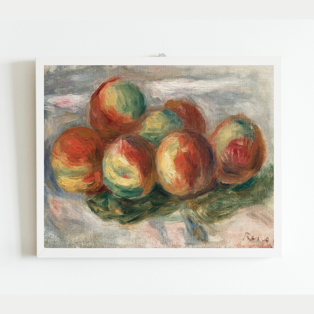 Heirloom Harvest Peaches Antique Art Print