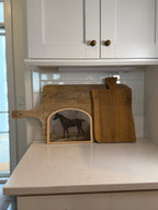 Dark Horse Landscape Arched Frame