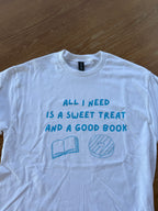 Sweet Treats & Good Books Graphic Tee