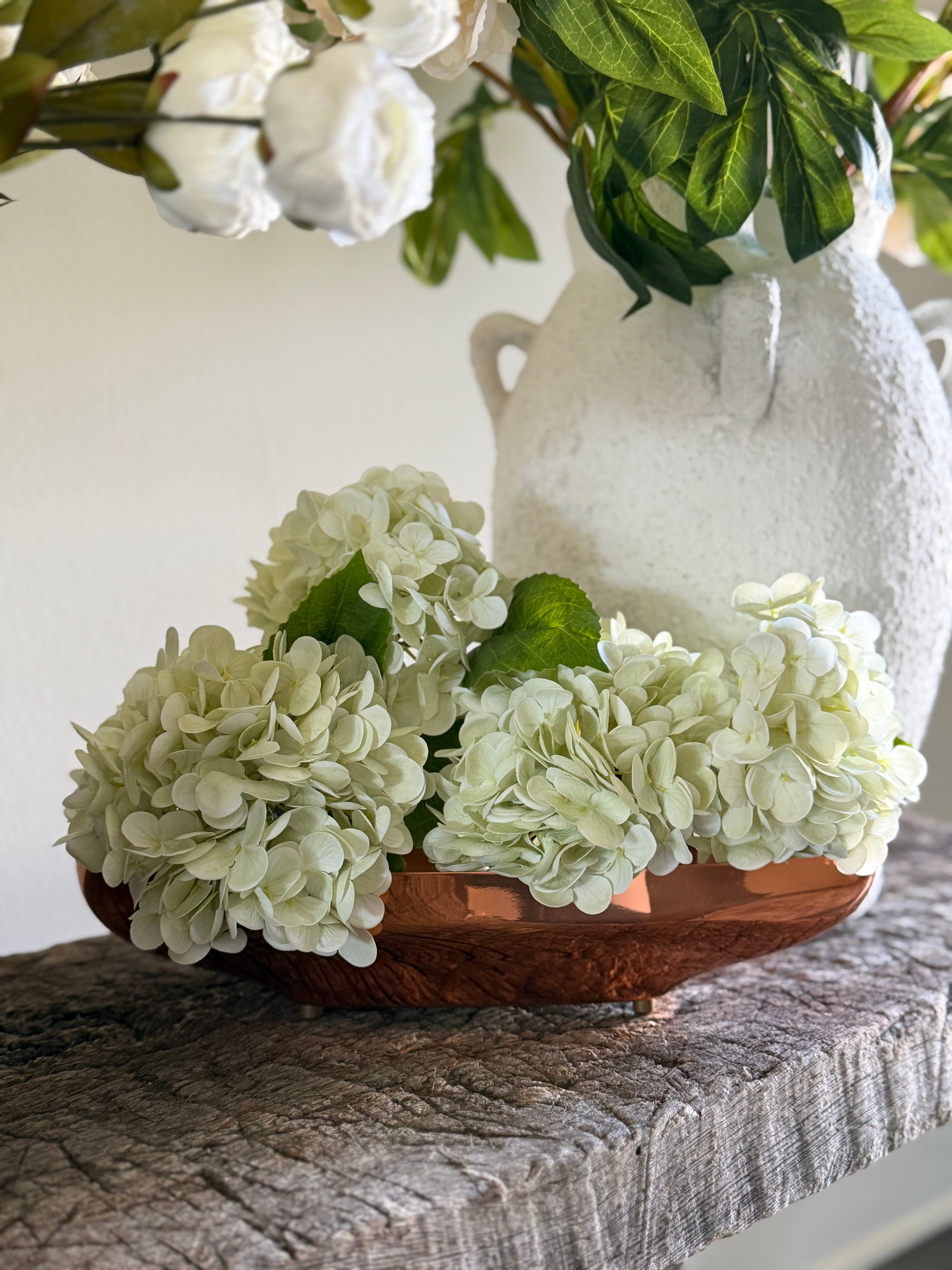 Copper Footed Tray
