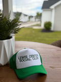 “Lewis Center Social Club Block Font” Embroidered Hat | Adjustable Snapback Hat | Trendy Graphic Hat