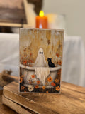 The Bathing Ghost 4x6 Block