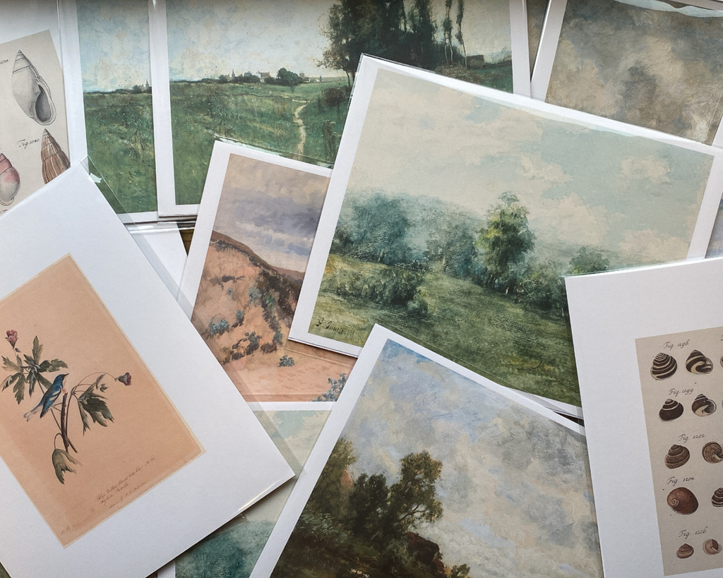 By the River Landscape Print