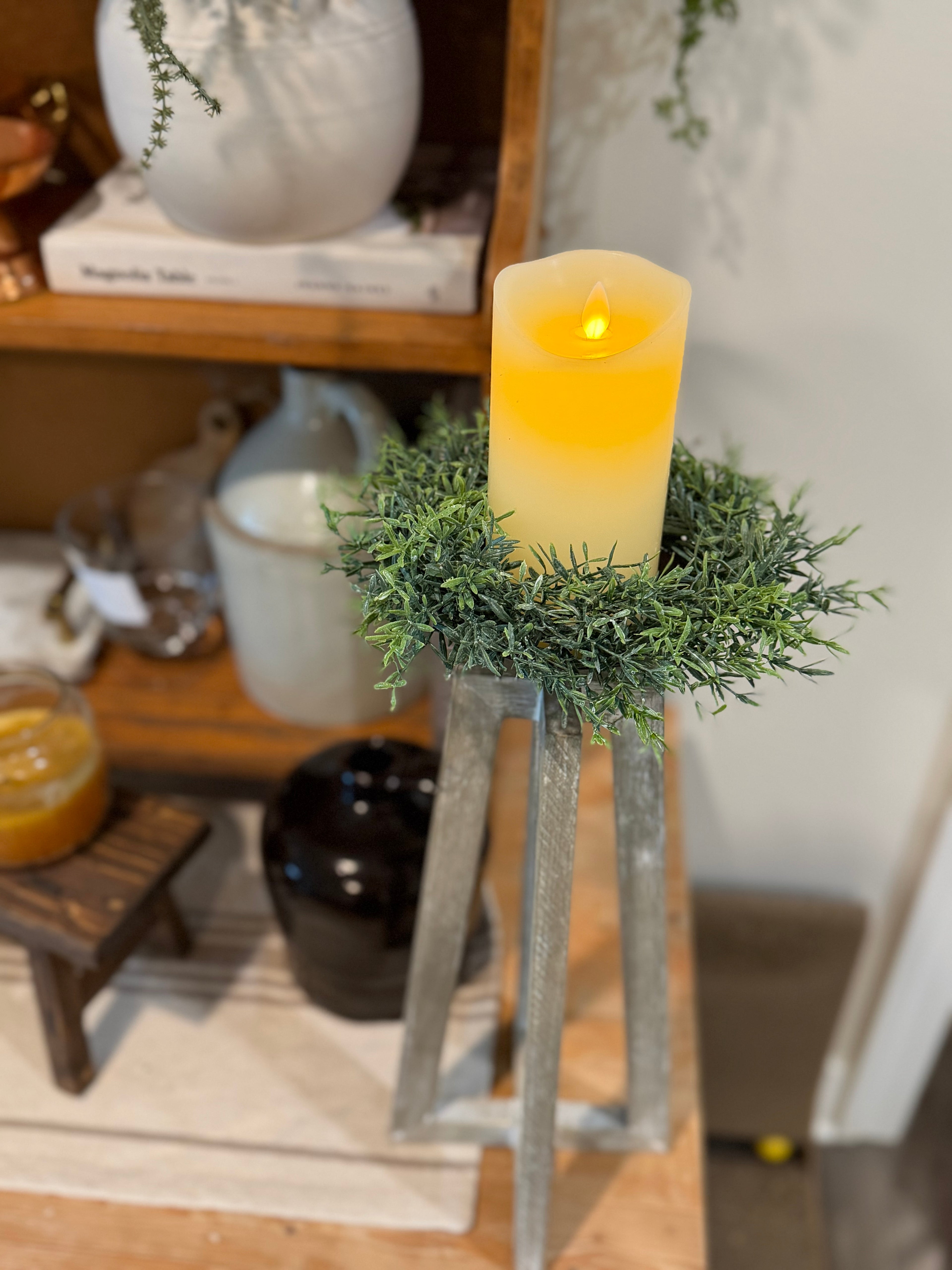 17” Willow Candle Holder