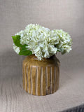 Carved Wooden Vessel 8.75”