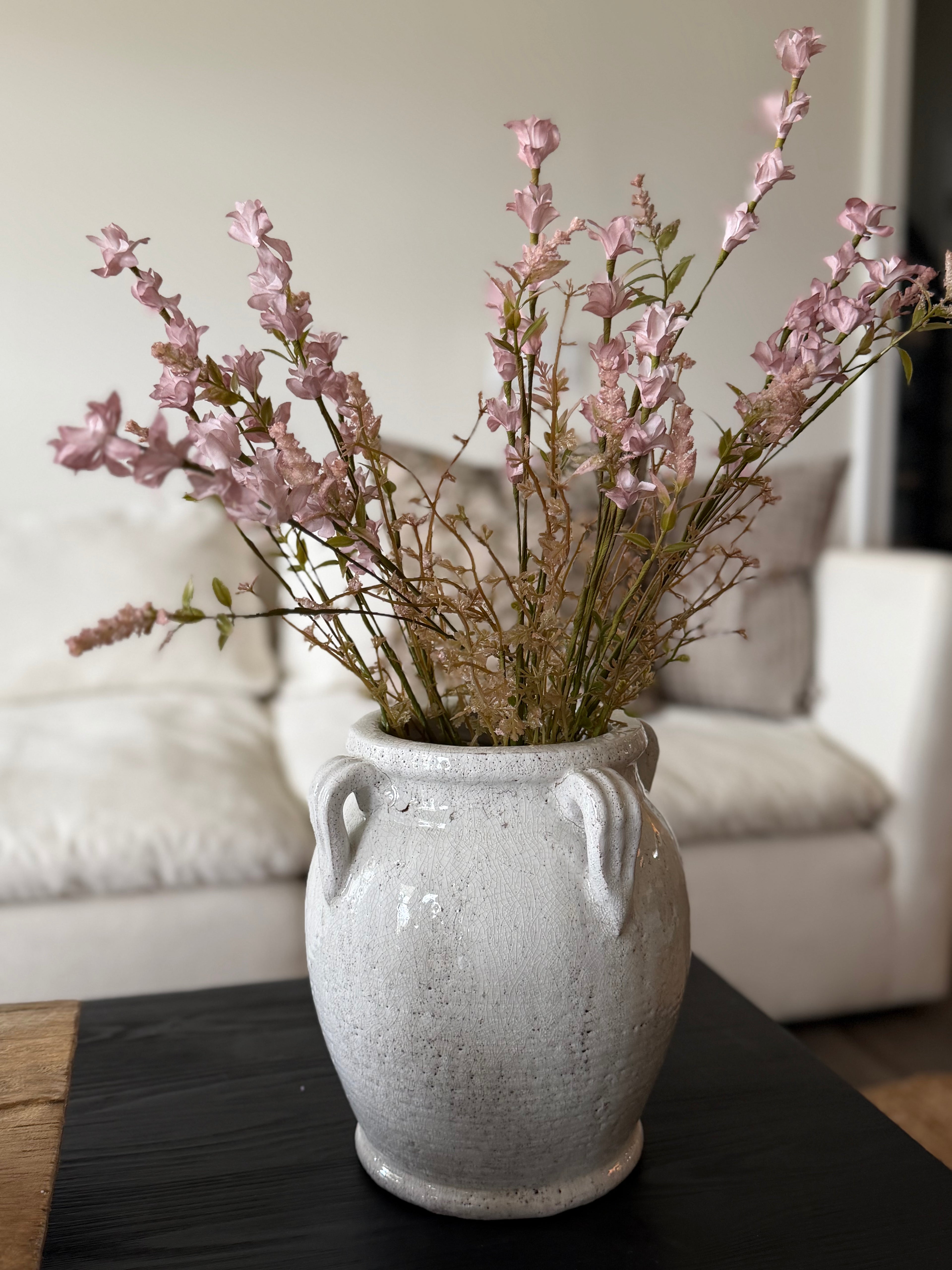 Spring Wildflower Blossoms Spray, Dusty Mauve