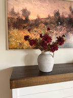 Burgundy Dahlia Spray 27”