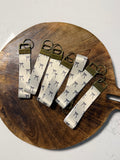 Neutral Bows Key Fob