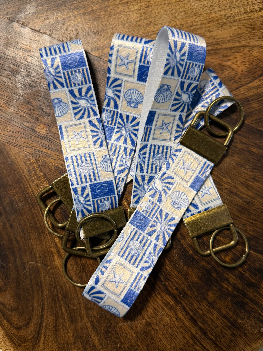 Coastal Stamps Key Fob