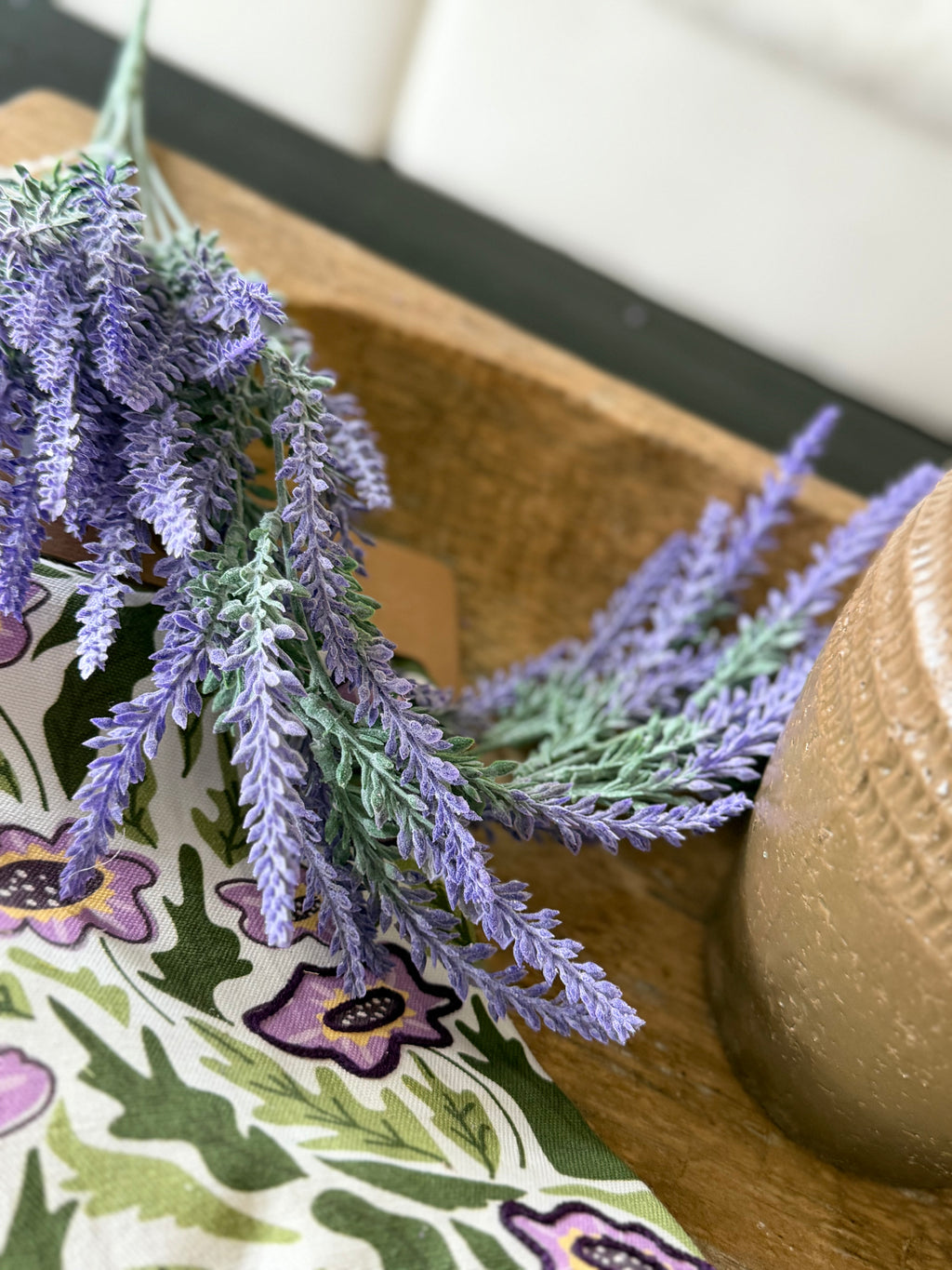Hanging Lavender Garland 41”