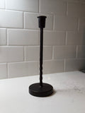 Black Taper Holder 10”