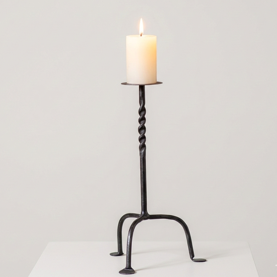 Salma Wrought Iron Candle Holder