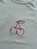 Cherry Picked Cropped Tee