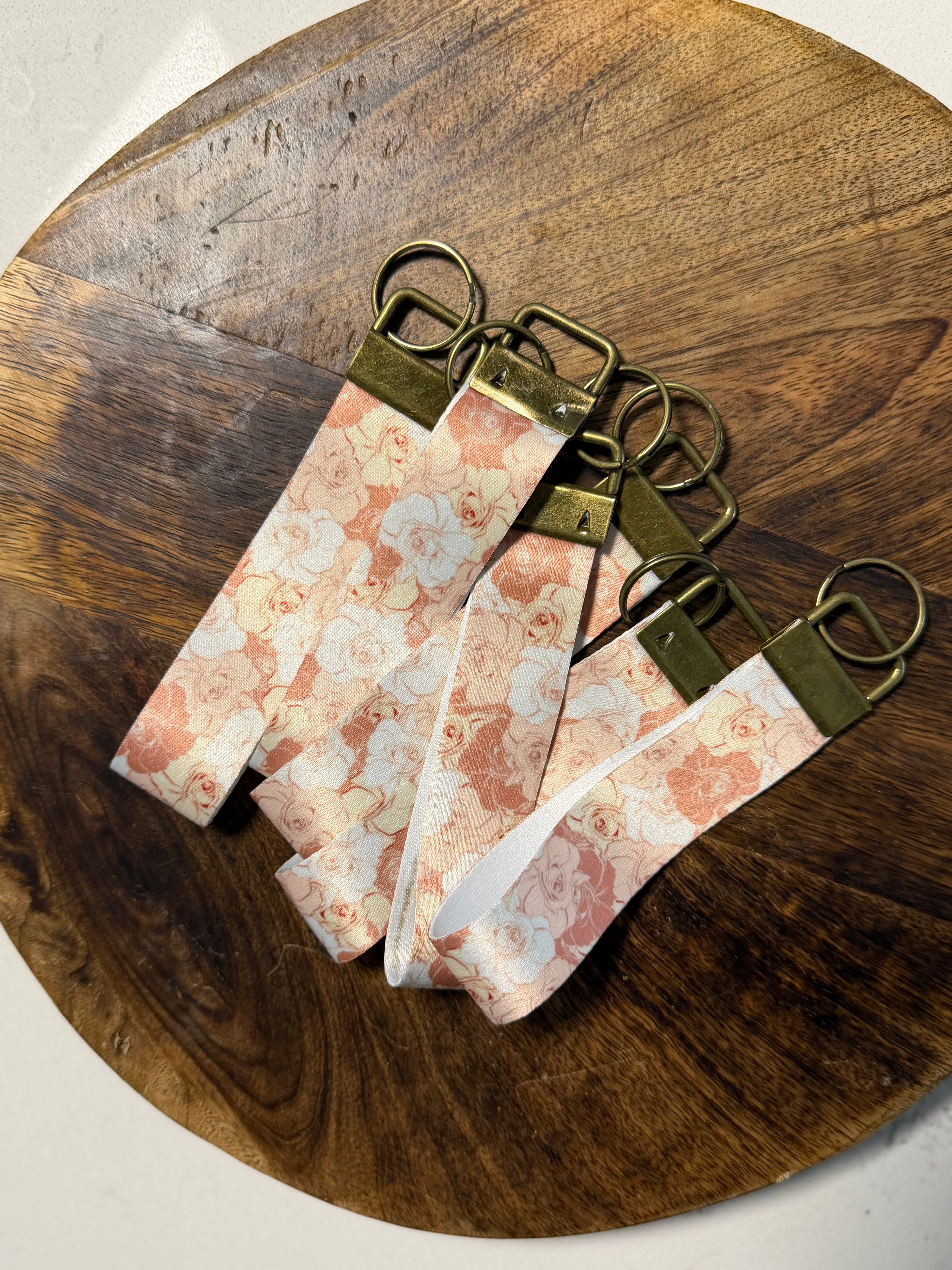 Blush Rose Key Fob
