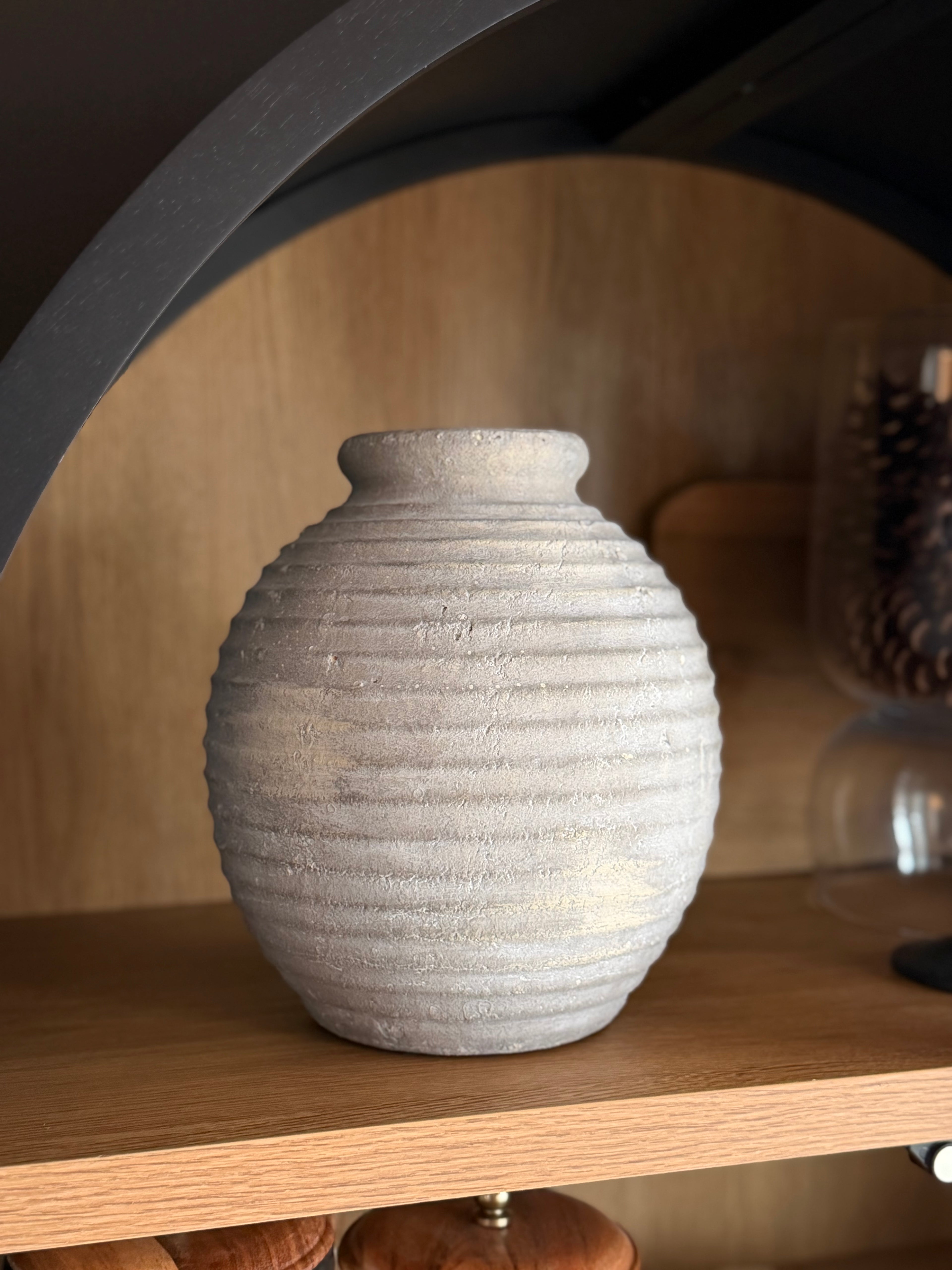 Sedona Ribbed Vase