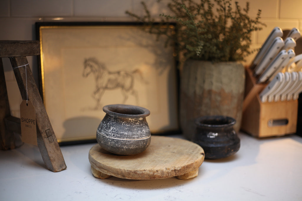 Small Vintage Clay Pot
