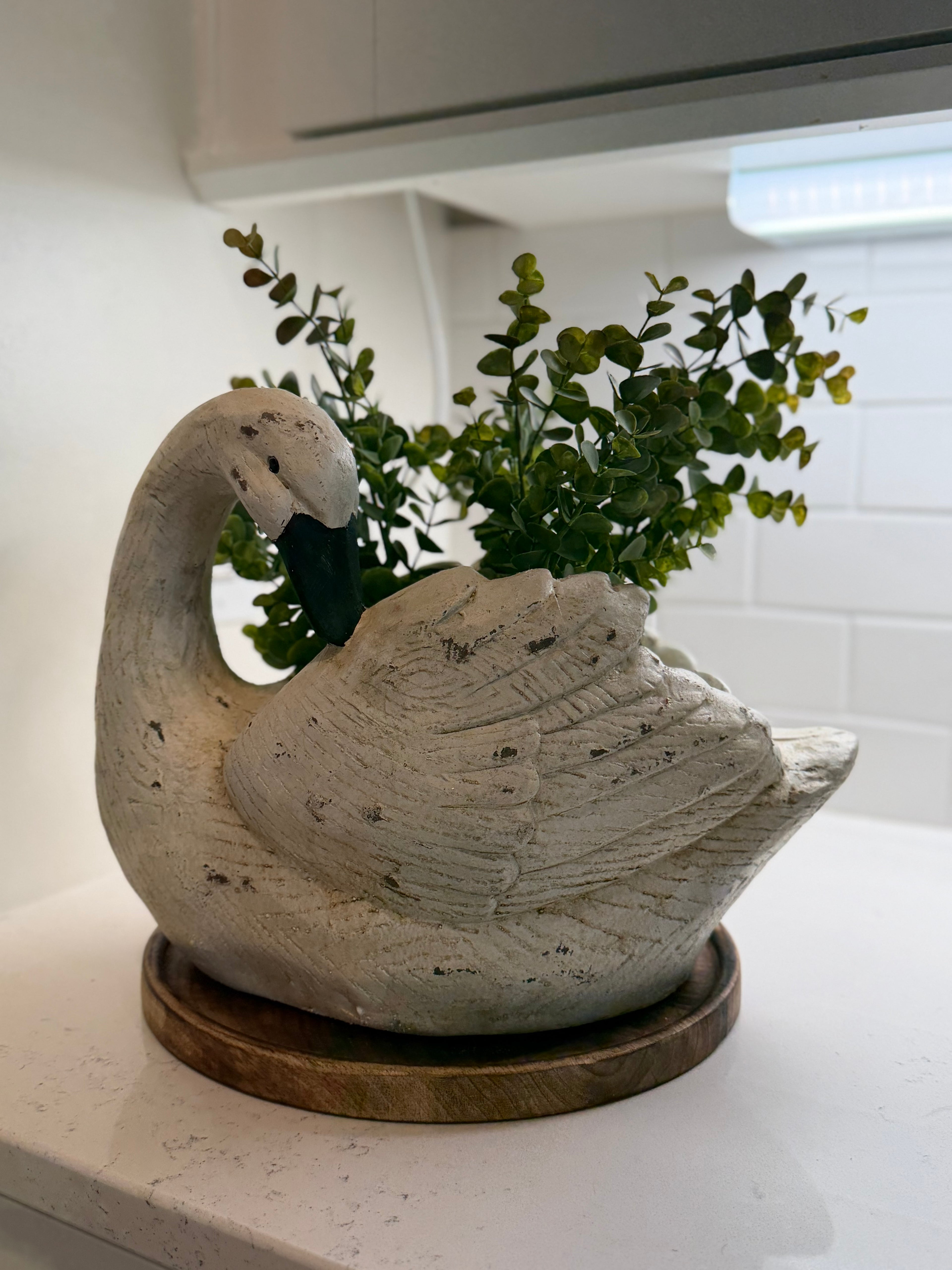 Estate Swan Planter