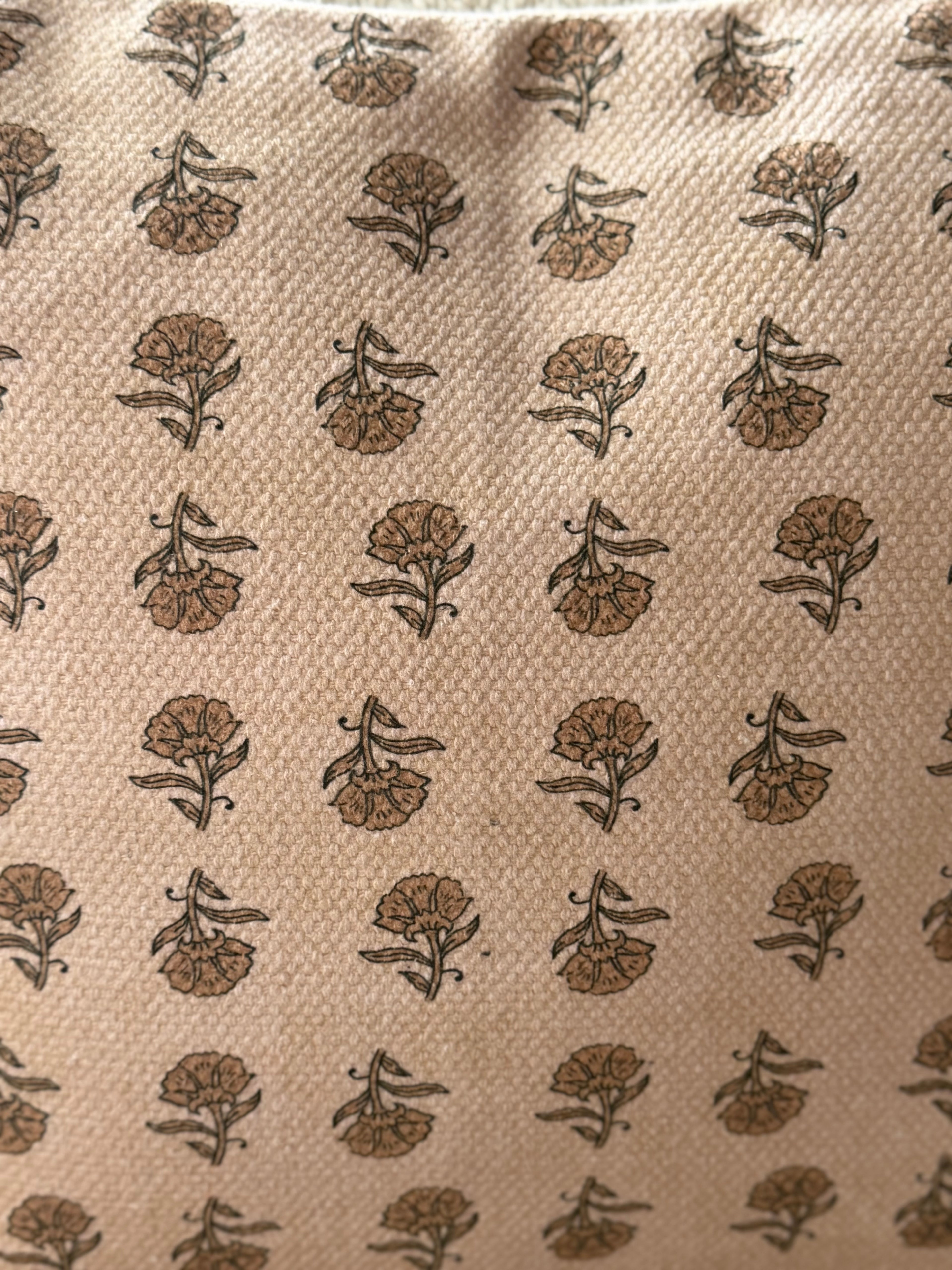 Anna Block Print Pillow