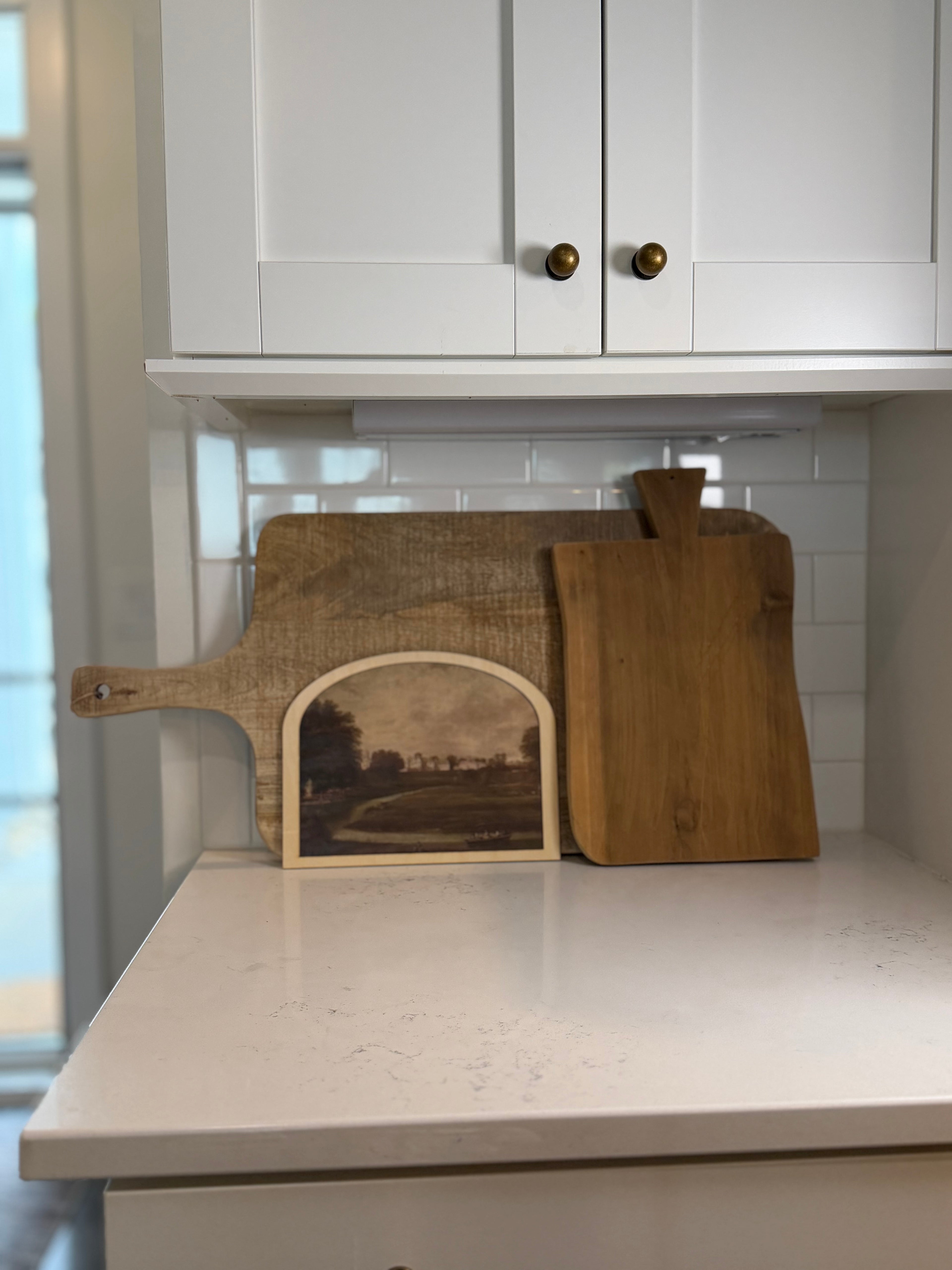 Rustic Acre Landscape Arched Frame