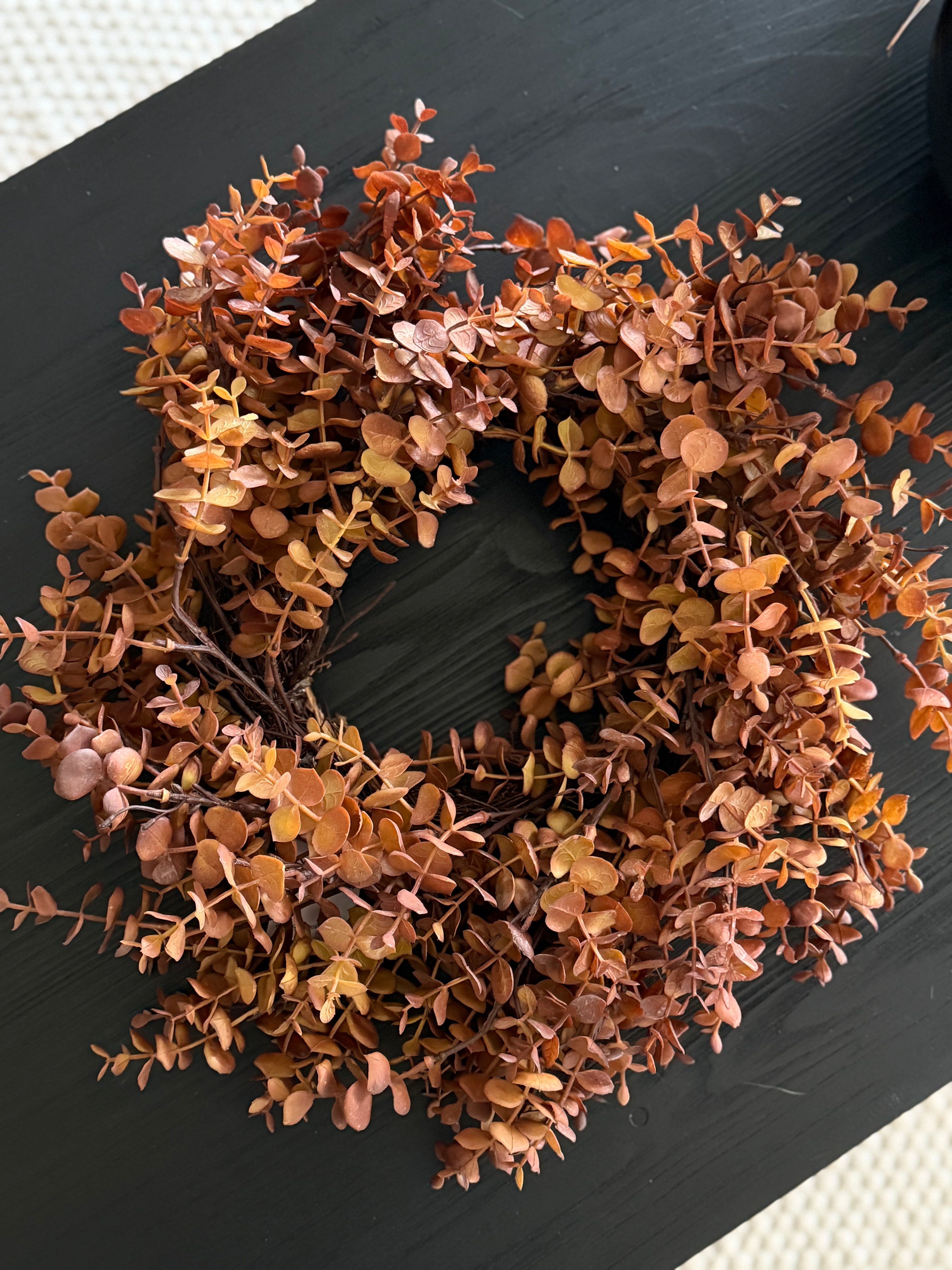 18” Fall Eucalyptus Real Touch Wreath