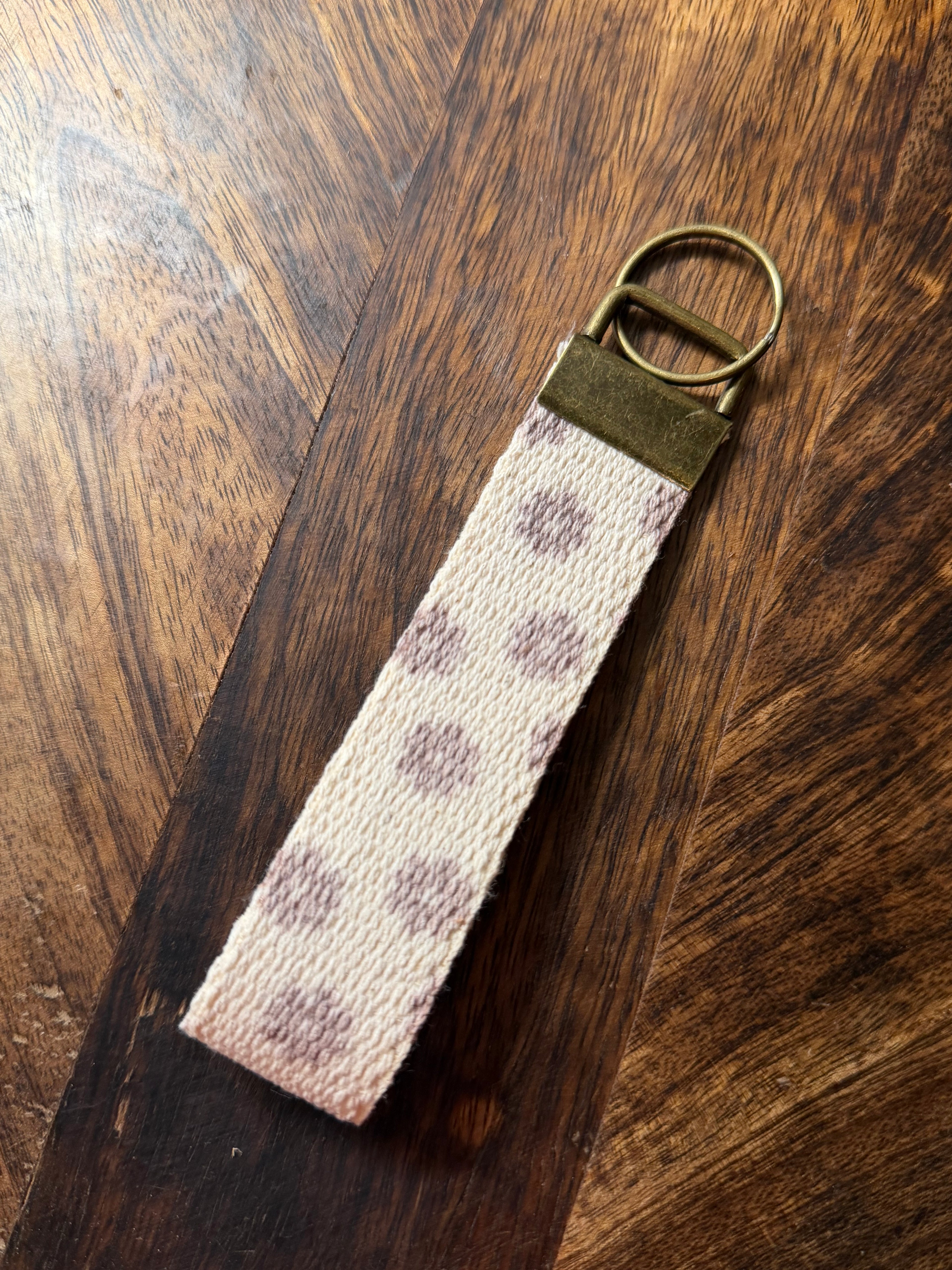 Blush Meadow Heavyweight Key Fob