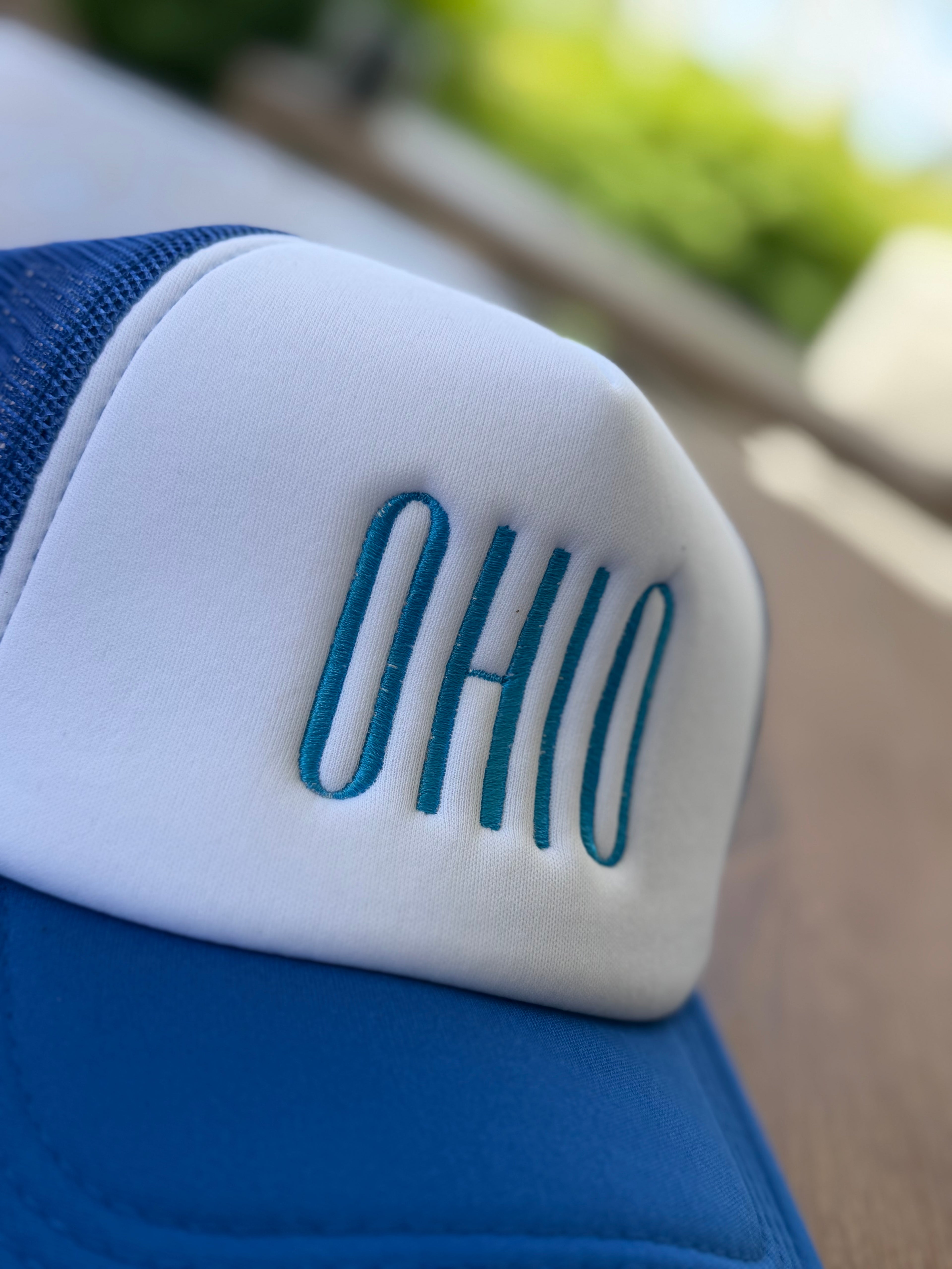 Ohio Embroidered Hat | Blue