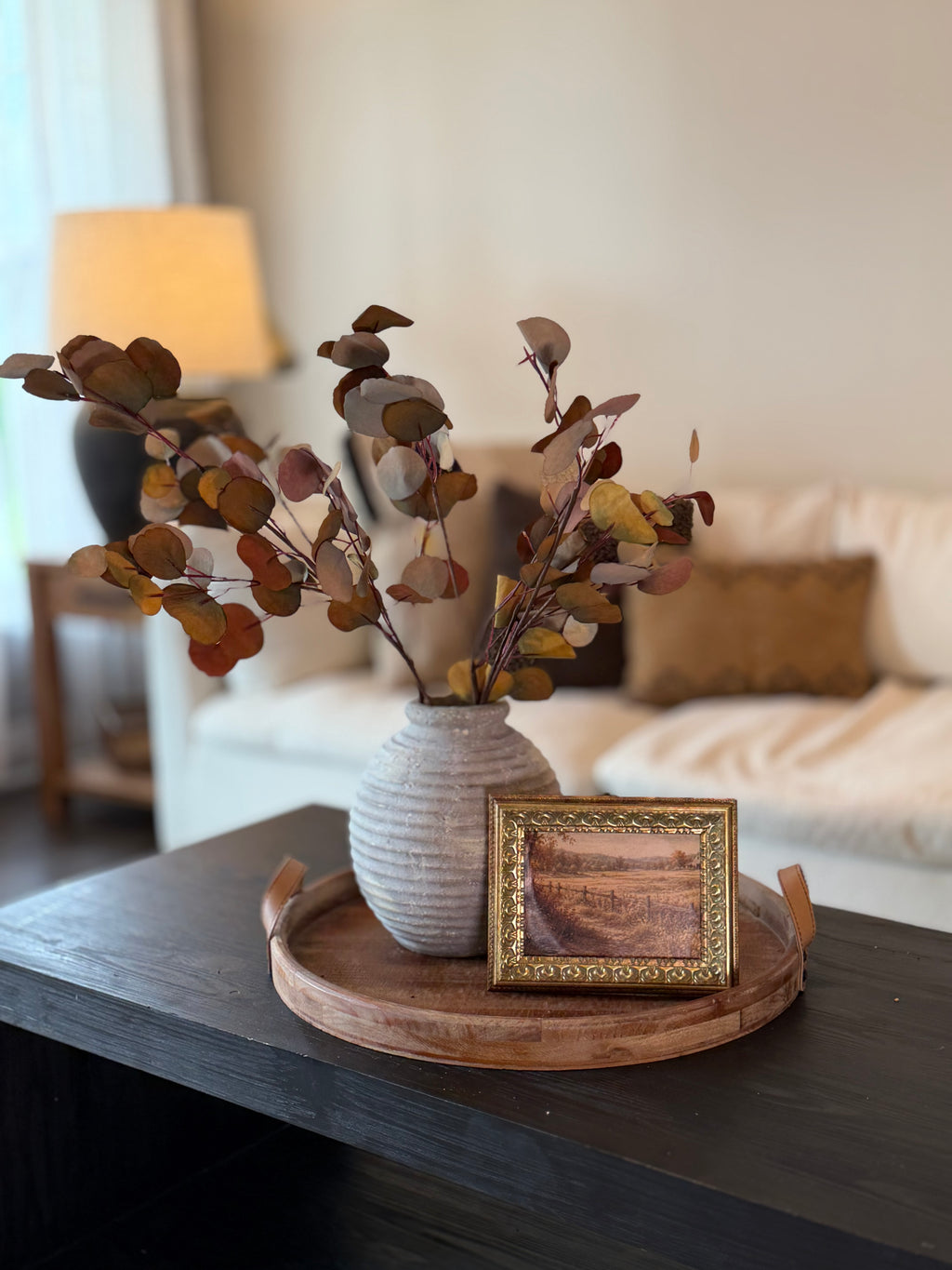 Eucalyptus Stem, Autumn Multi