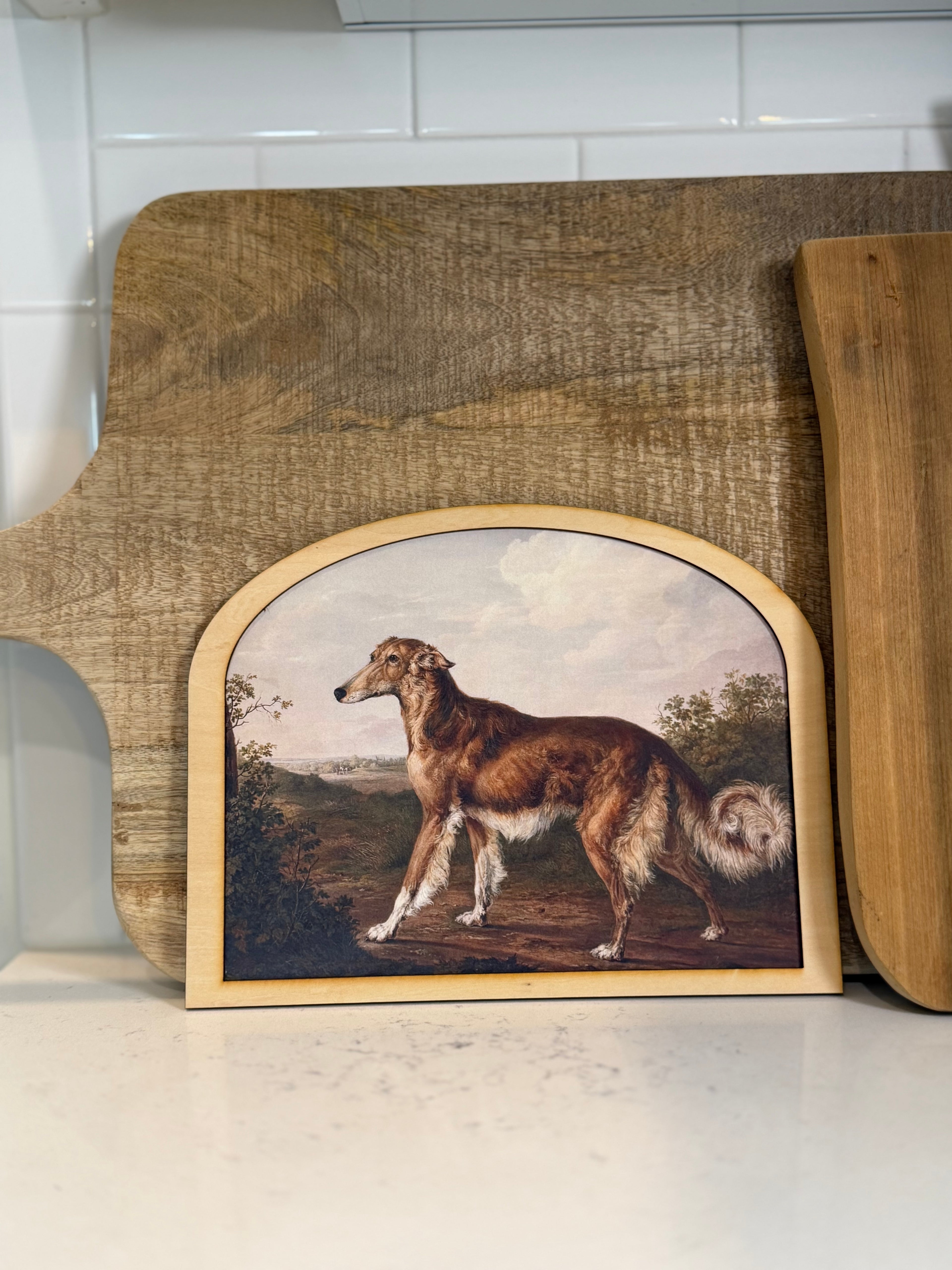 The Companion Landscape Arched Frame