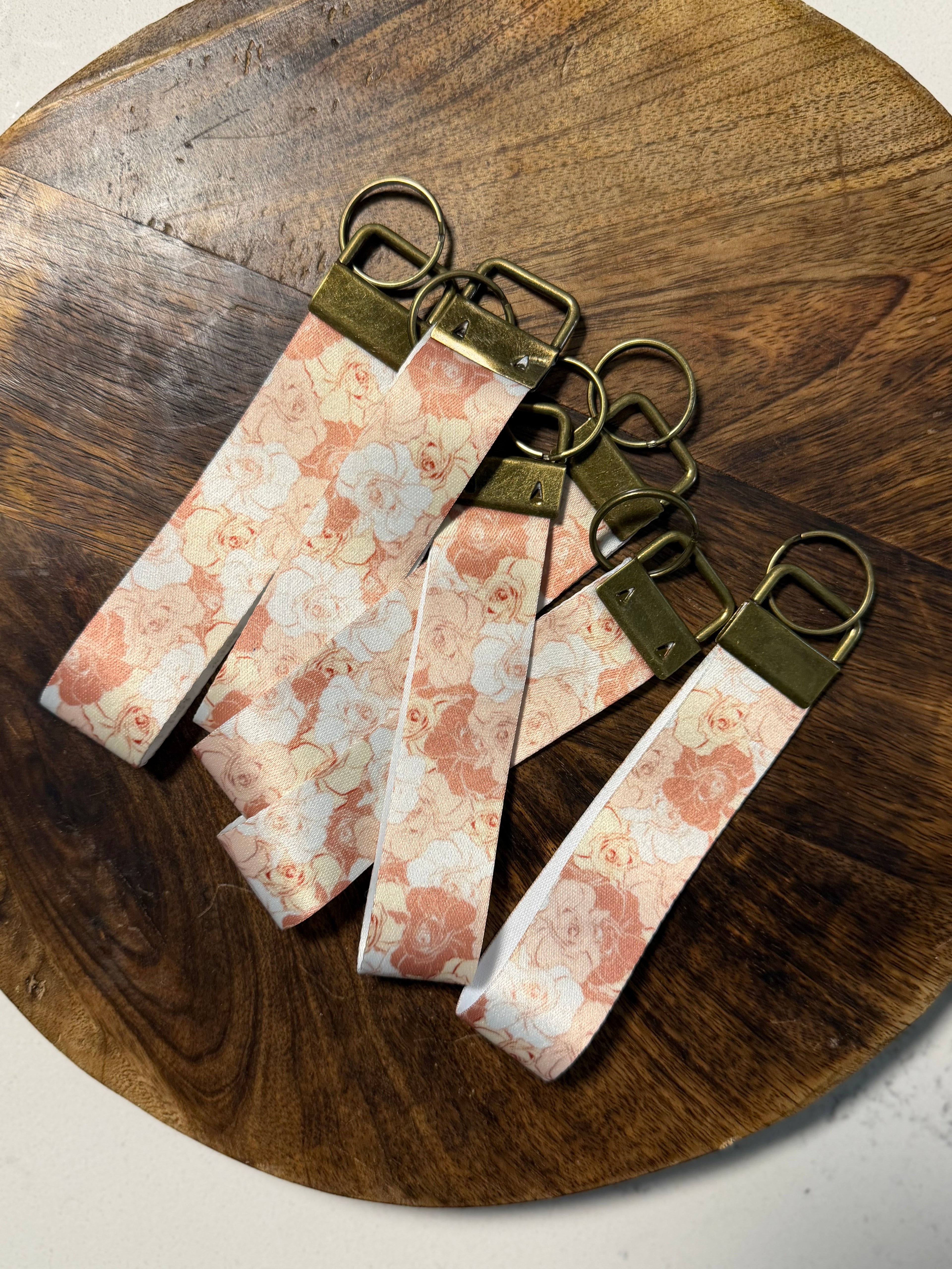 Blush Rose Key Fob
