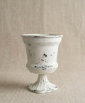 Elden Distressed Urn, Cream