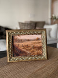 Autumn Field 5x7 Gilded Frame