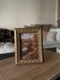 Autumn Driveway 5x7 Gilded Frame