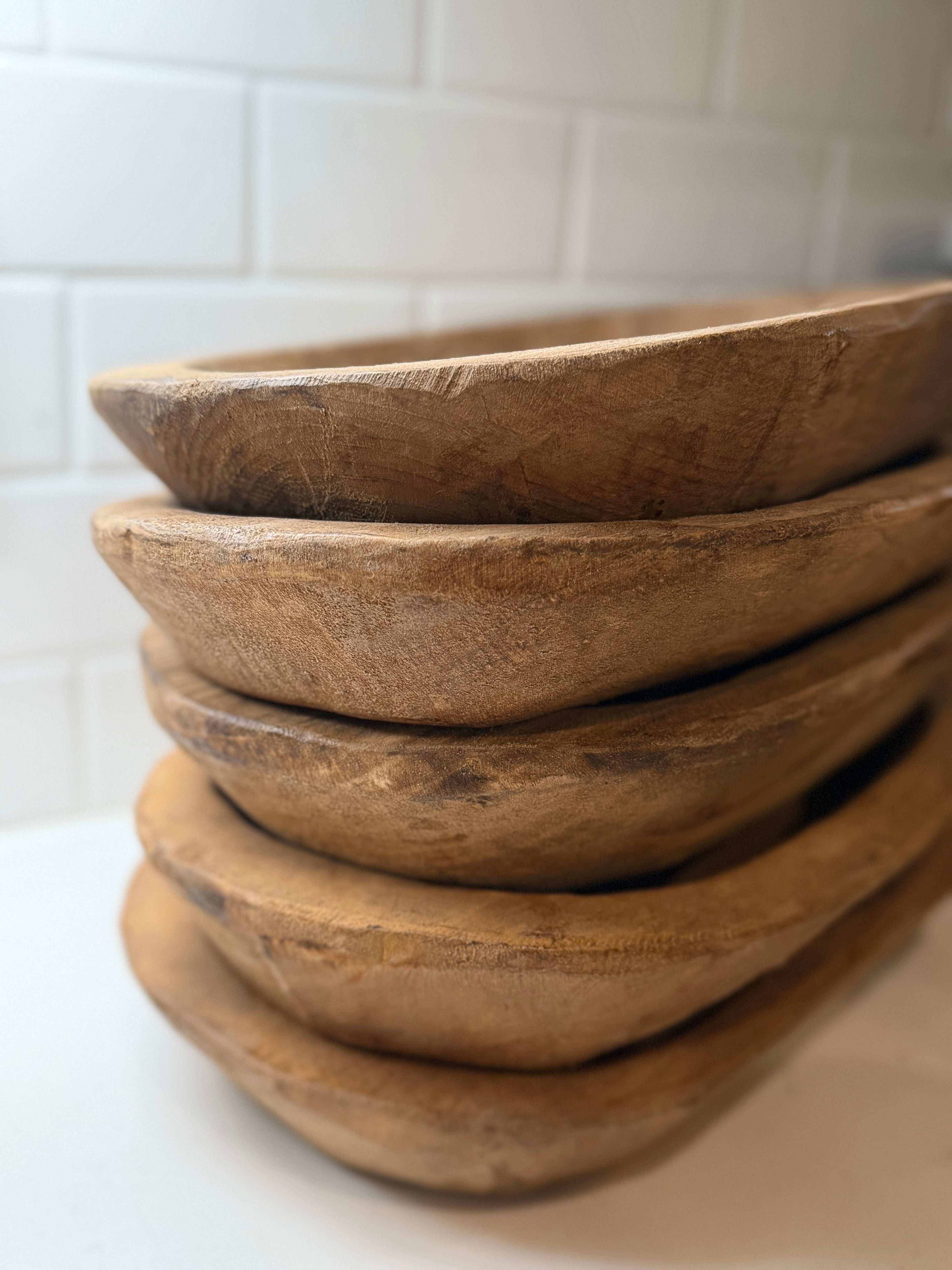 Medium Dough Bowl Tray 13.5” x 8.5”