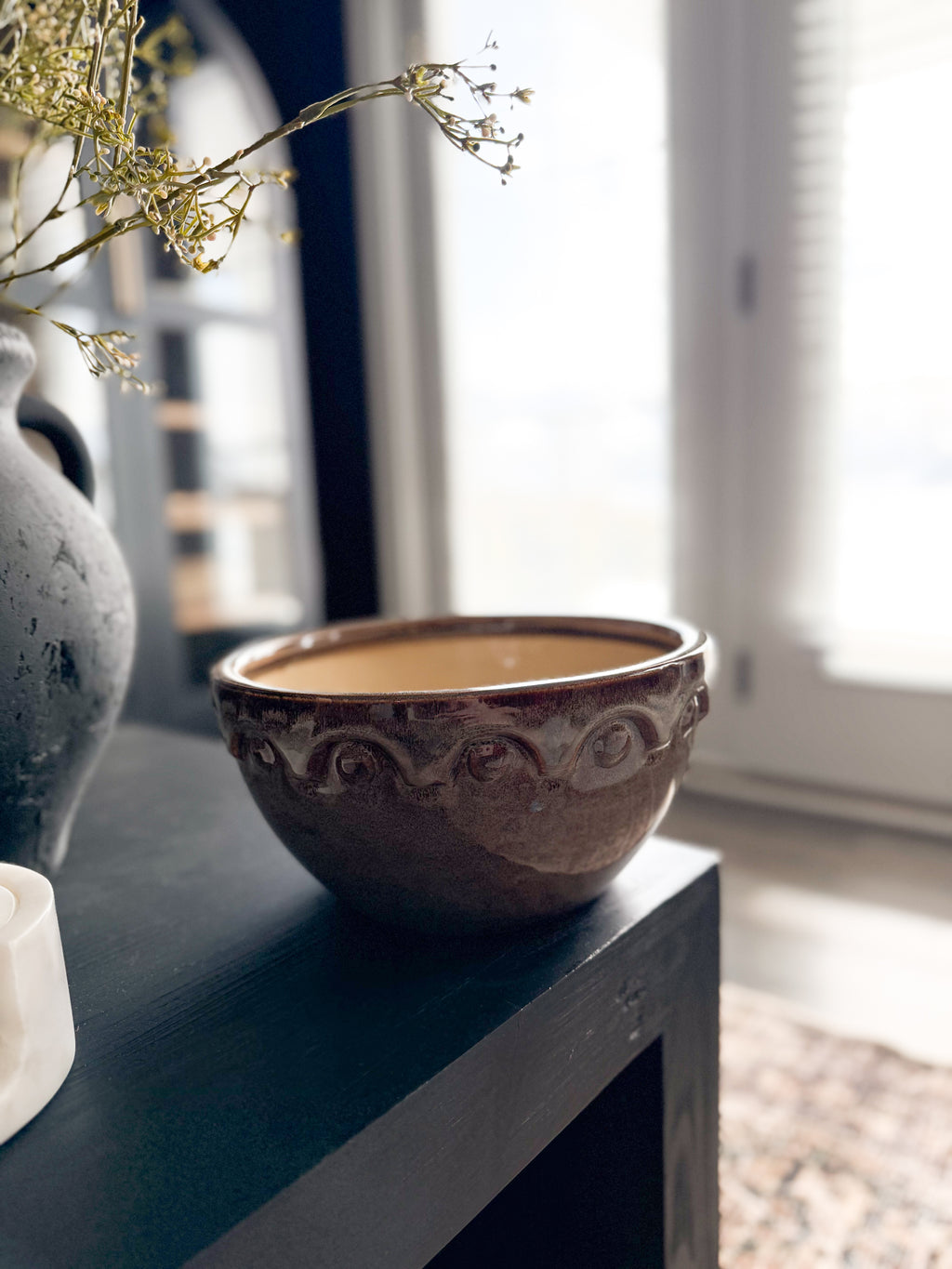 Rowan Scalloped Stoneware Bowl (Found)