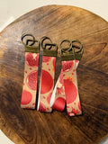 Pomegranate Key Fob