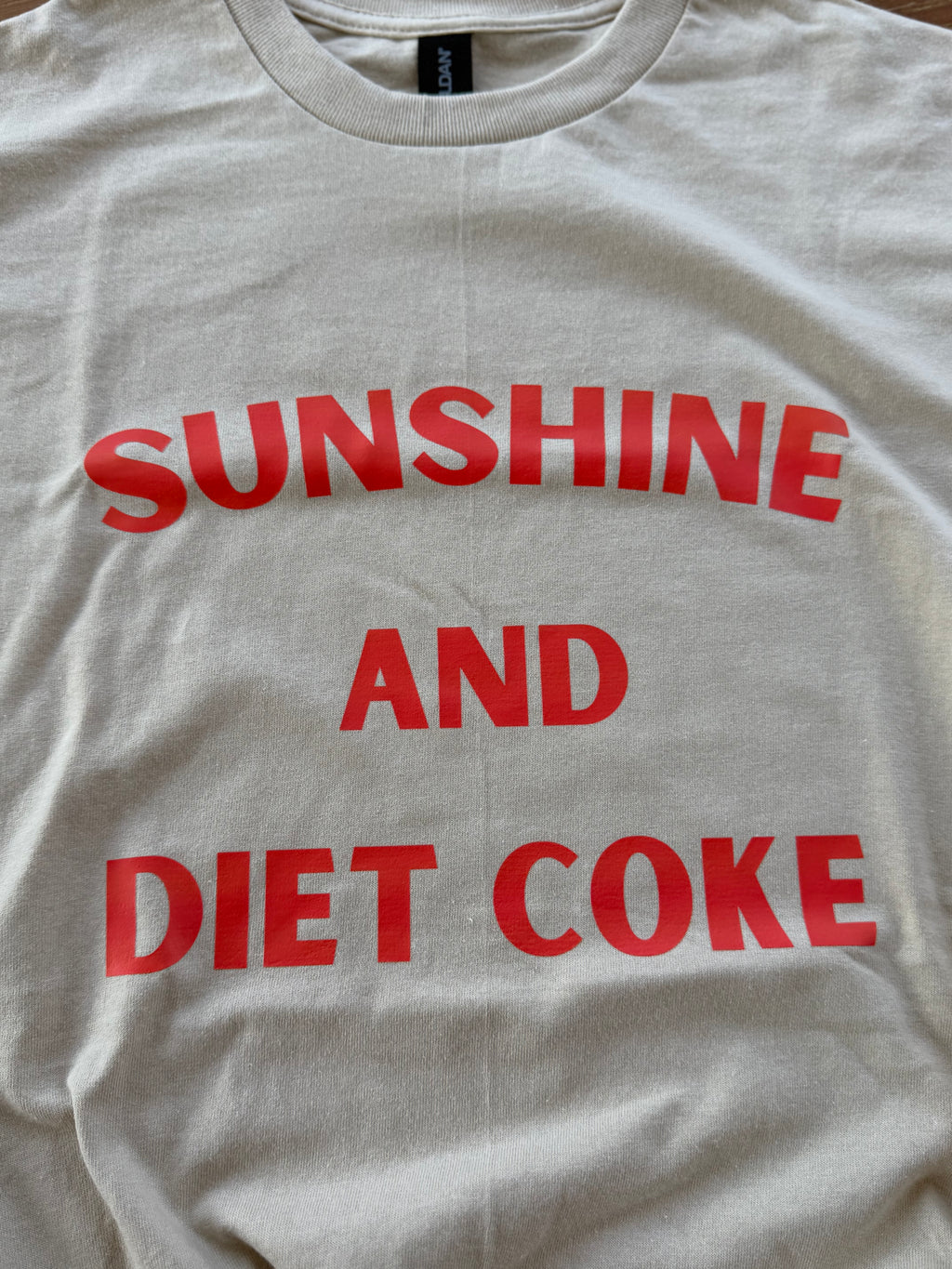 Sunshine and Diet Coke Graphic Tee