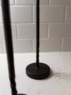 Black Taper Holder 12”