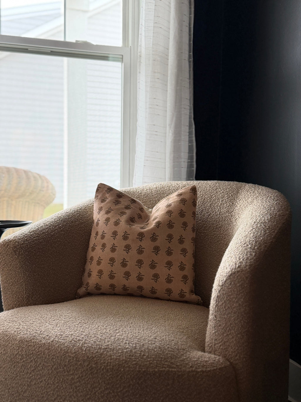 Anna Block Print Pillow