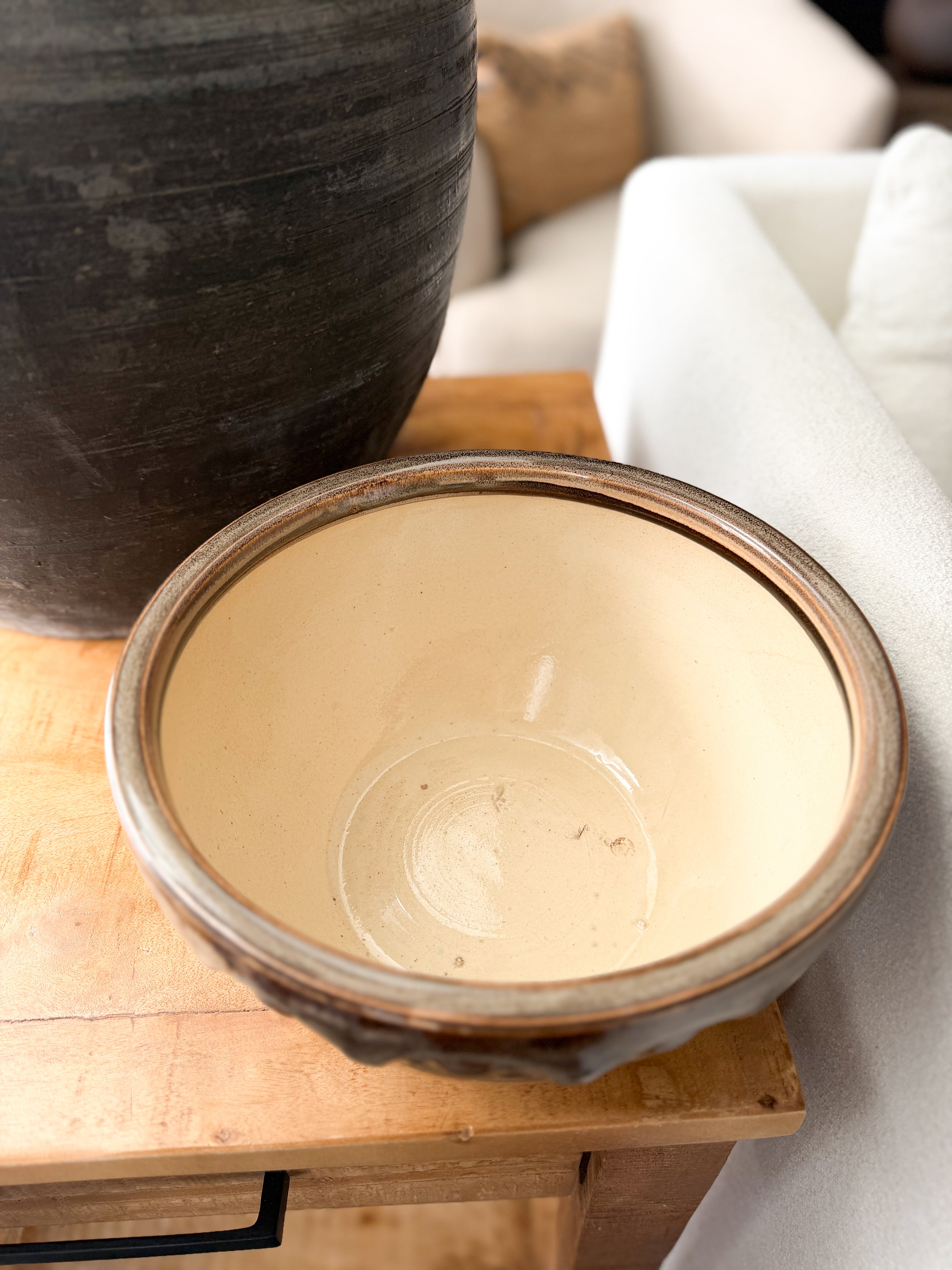 Rowan Scalloped Stoneware Bowl (Found)