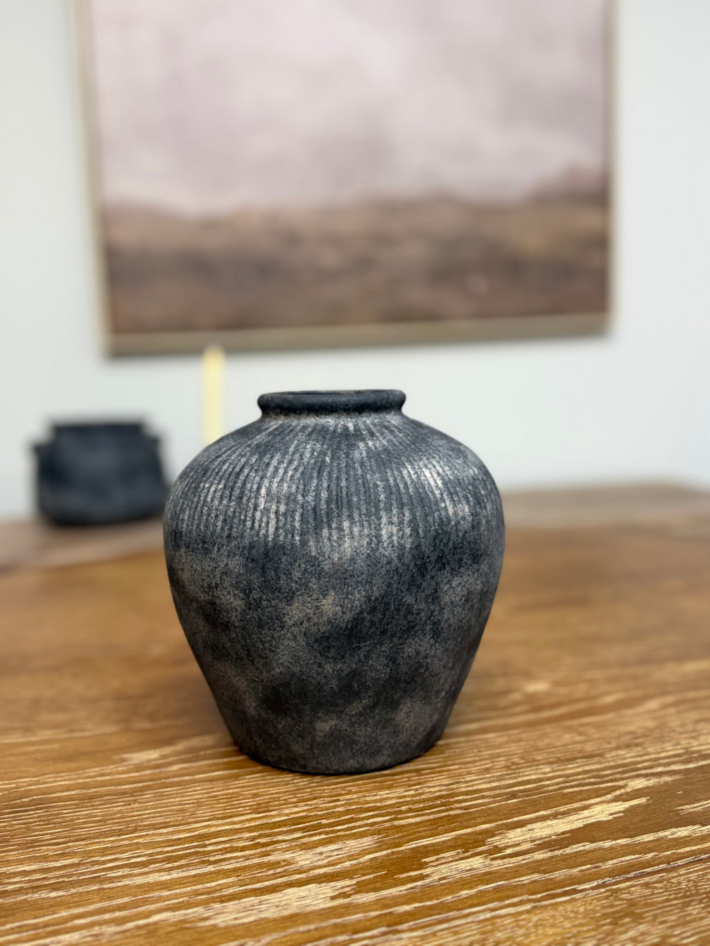 Arbor Distressed Vase 8”