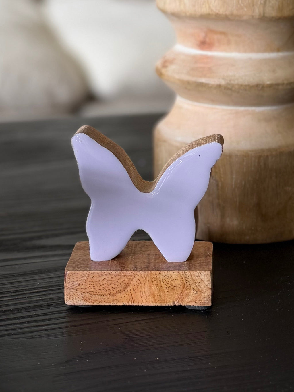 Lavender Butterfly Figure