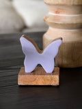 Lavender Butterfly Figure