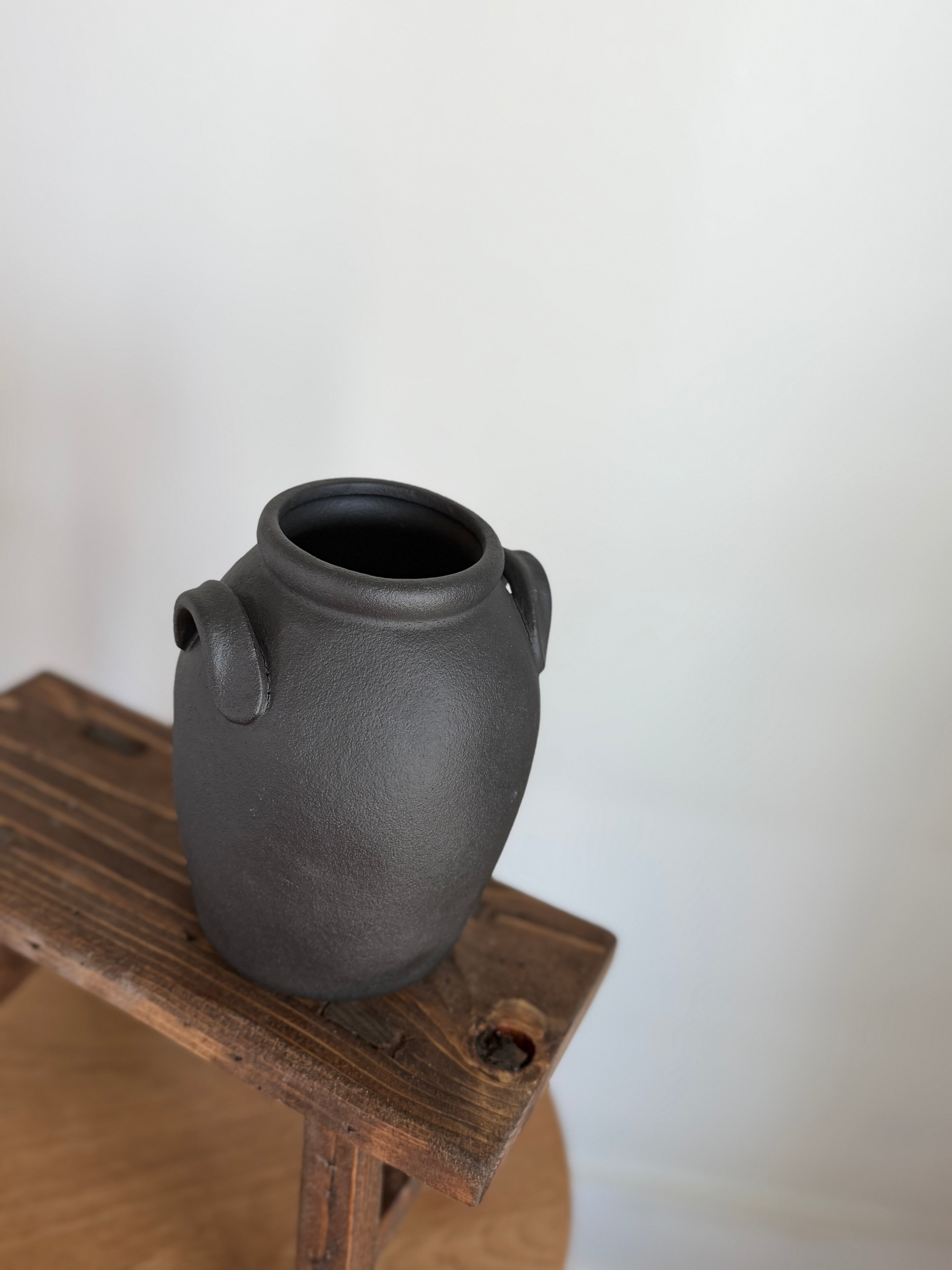 Black Amphora Jug, Small